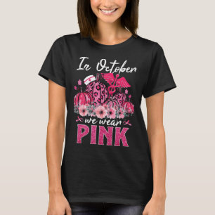 Camiseta En Octubre Usamos Un Leopardo De Calabaza De La Vi