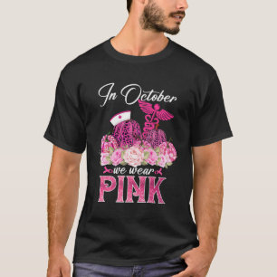 Camiseta En Octubre Usamos Un Leopardo De Calabaza De La Vi