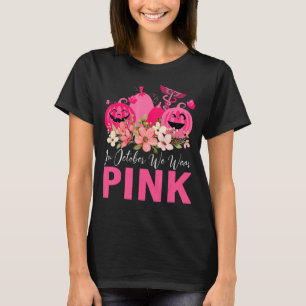 Camiseta En Octubre Usamos Un Leopardo De Calabaza De La Vi