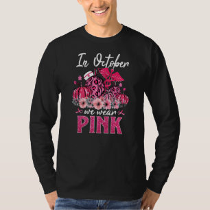 Camiseta En Octubre Usamos Un Leopardo De Calabaza De La Vi