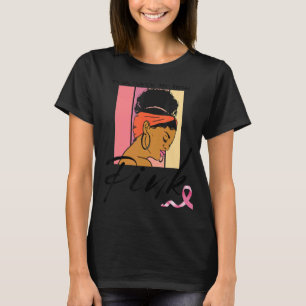 Camiseta En Octubre Usamos Una Mujer Melanina Rosa Sista Ch