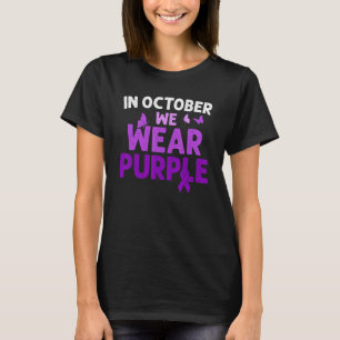 Camiseta En Octubre Vemos Conciencia De La Violencia Domést