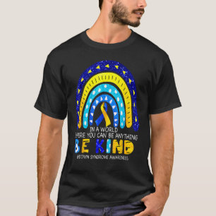Camiseta En Octubre Vivimos El Síndrome A De Down Azul Y Am