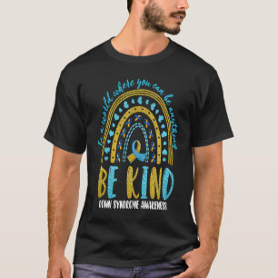 Camiseta En Octubre Vivimos El Síndrome A De Down Azul Y Am