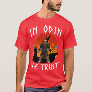 Camiseta En Odin confiamos en Valhalla 4