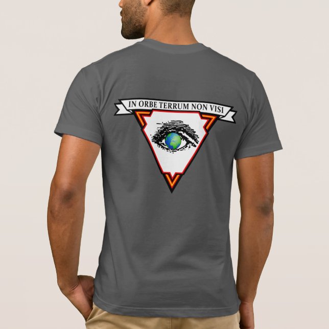 CAMISETA "EN ORBE TERRUM NO VISI" (Reverso)