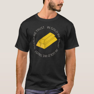 CAMISETA EN ORO CONFIAMOS EN