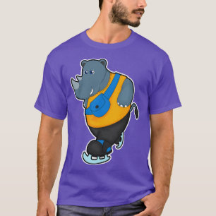 Camiseta en patinaje sobre hielo con bolsa Sling