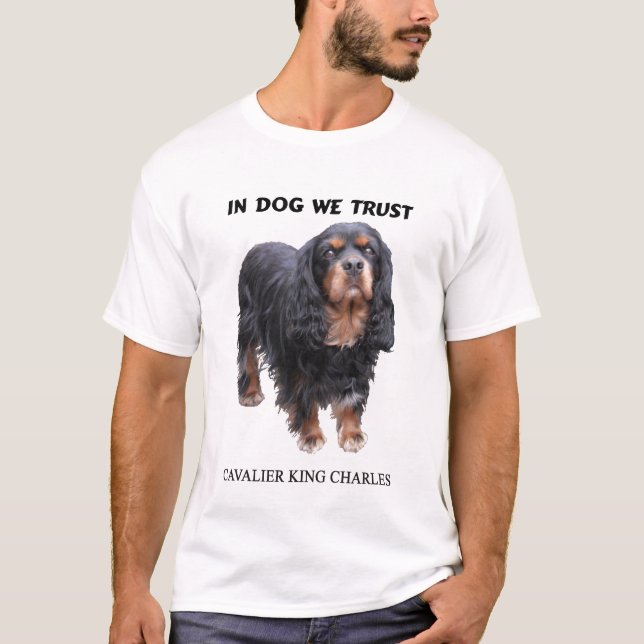 Camiseta En perro nosotros caballeros del negro y del (Anverso)