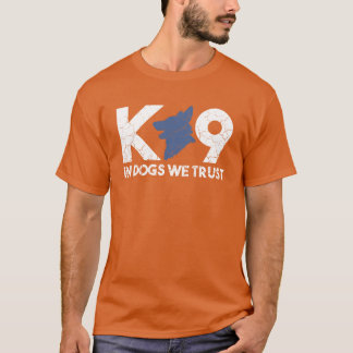 Camiseta En perros Werust K9 Unit K9 Handler K9 chica Ofici