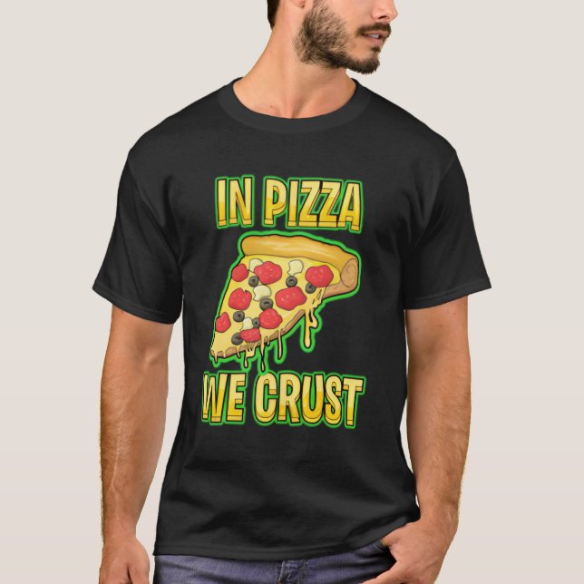 Camiseta En Pizza Corremos (Anverso)