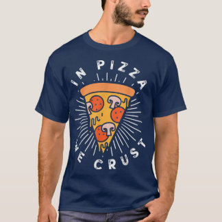 Camiseta En Pizza Nos Encoge La Comida Italiana Guay Lover 
