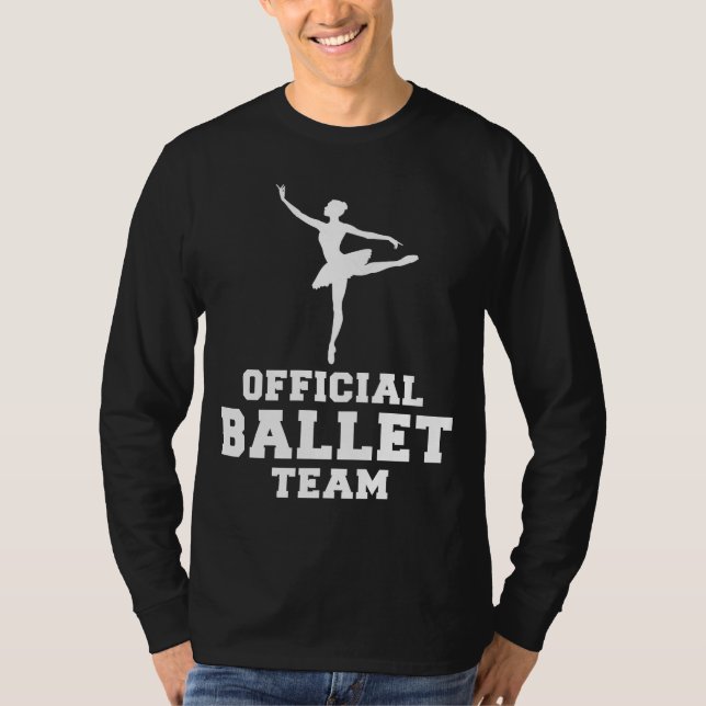Camiseta En Pointe Chuckles Ballet Tee: Elevar La La (Anverso)