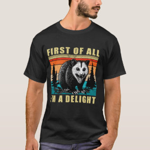 Camiseta En primer lugar, soy un delantal enfurecido y sórd