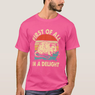 Camiseta En primer lugar, soy un delantal enfurecido y sórd