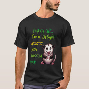 Camiseta En primer lugar, soy un delantal enfurecido y sórd