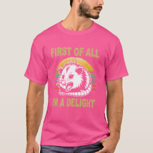 Camiseta En primer lugar, soy un delantal enfurecido y sórd