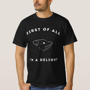Camiseta En primer lugar, soy un delantal enfurecido y sórd