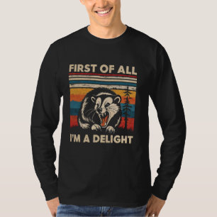 Camiseta En primer lugar, soy un delantal enfurecido y sórd