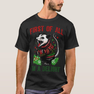 Camiseta En primer lugar, soy un delantal enfurecido y sórd