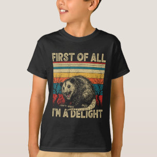 Camiseta En Primer Lugar, Soy Un Delgado Y Sarcástico Oposs
