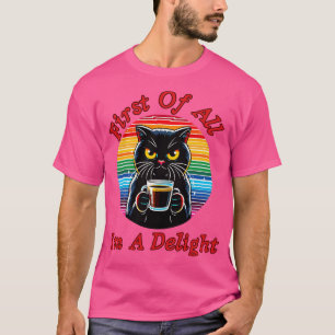 Camiseta En Primer Lugar Soy Un Delight 1