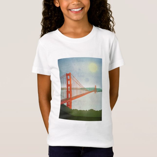 Camiseta En puente Golden Gate (Anverso)