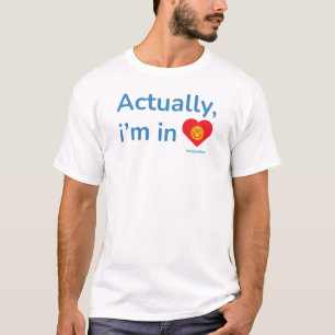 Camiseta En realidad estoy en Kirguistán