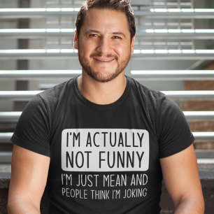 Camiseta En realidad no soy gracioso