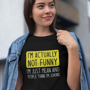 Camiseta En realidad no soy gracioso