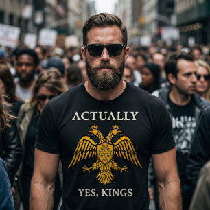 Camiseta En realidad sí Reyes Ortodoxos Monárquicos Tradici