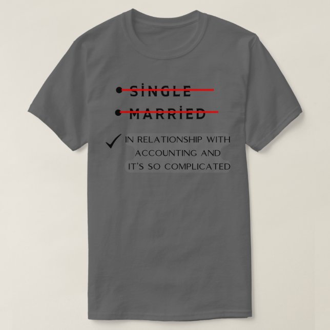 Camiseta en relación con la contabilidad y es tan convincen (Diseño del anverso)