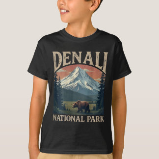 Camiseta (en reverso)Elevación de la cima de la montaña Den