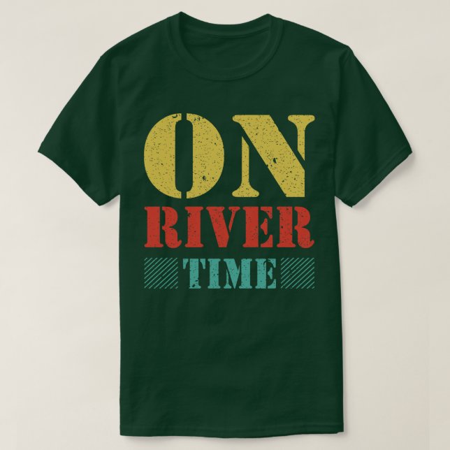Camiseta En River Time Vintage (Diseño del anverso)