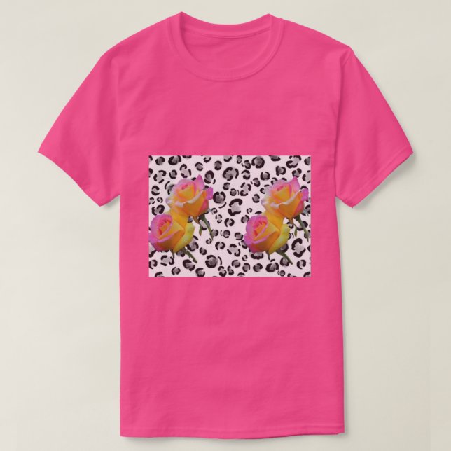 Camiseta En rosa (Diseño del anverso)