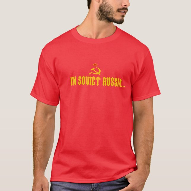 CAMISETA EN RUSIA SOVIÉTICA (Anverso)