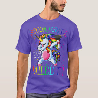 Camiseta En Segundo Grado De 2022 Se Encarceló Unicornio