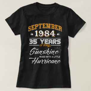 Camiseta En septiembre de 1984, 35 años de ser sol