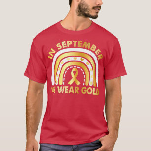 Camiseta En septiembre llevamos oro Arcoiris apoyo Chilhoo