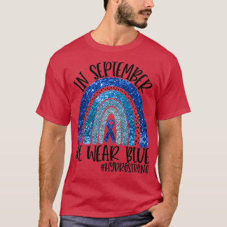 Camiseta En septiembre llevamos una conciencia azul de hidr