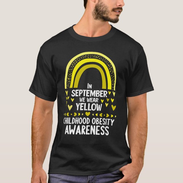 Camiseta En septiembre llevamos una guerra de obesidad infa (Anverso)