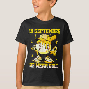 Camiseta En Septiembre Nosotros Usamos Drip De Béisbol De O