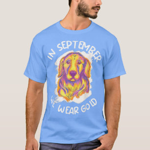Camiseta En Septiembre Usamos Awa El Cáncer Infantil De Per