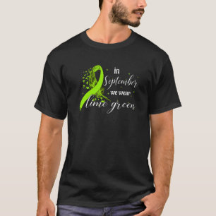 Camiseta En Septiembre Usamos Conciencia Sobre El Linfoma V
