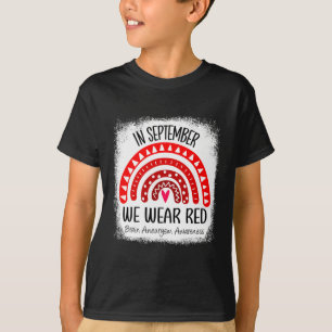 Camiseta En Septiembre Usamos Conciencia Sobre El Neuralism