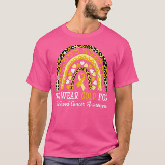 Camiseta En Septiembre Usamos El Awarene Del Cáncer Infanti