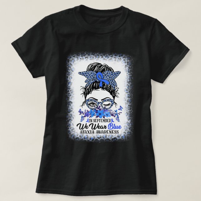Camiseta En Septiembre Usamos El Desorden De Concienciación (Diseño del anverso)