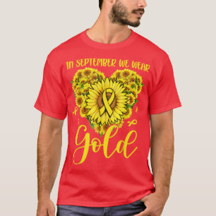 Camiseta En Septiembre, Usamos El Oro Que La Infancia De Lo
