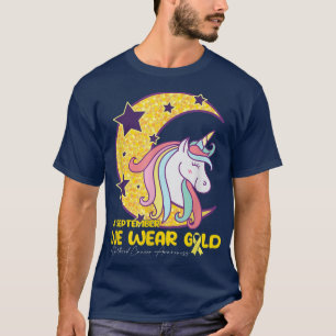 Camiseta En Septiembre Usamos Oro - Cáncer Infantil-Unicor