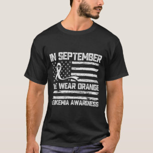 Camiseta En Septiembre Usamos Un Mon De Concienciación Sobr